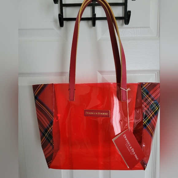 Dooney & Bourke Handbags - Dooney & Bourke Windsor Shopping Transparent Tote